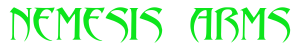 Nemesis Arms Text Logo